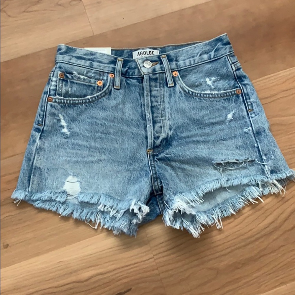 AGOLDE shorts ( parker vintage cut off shorts)